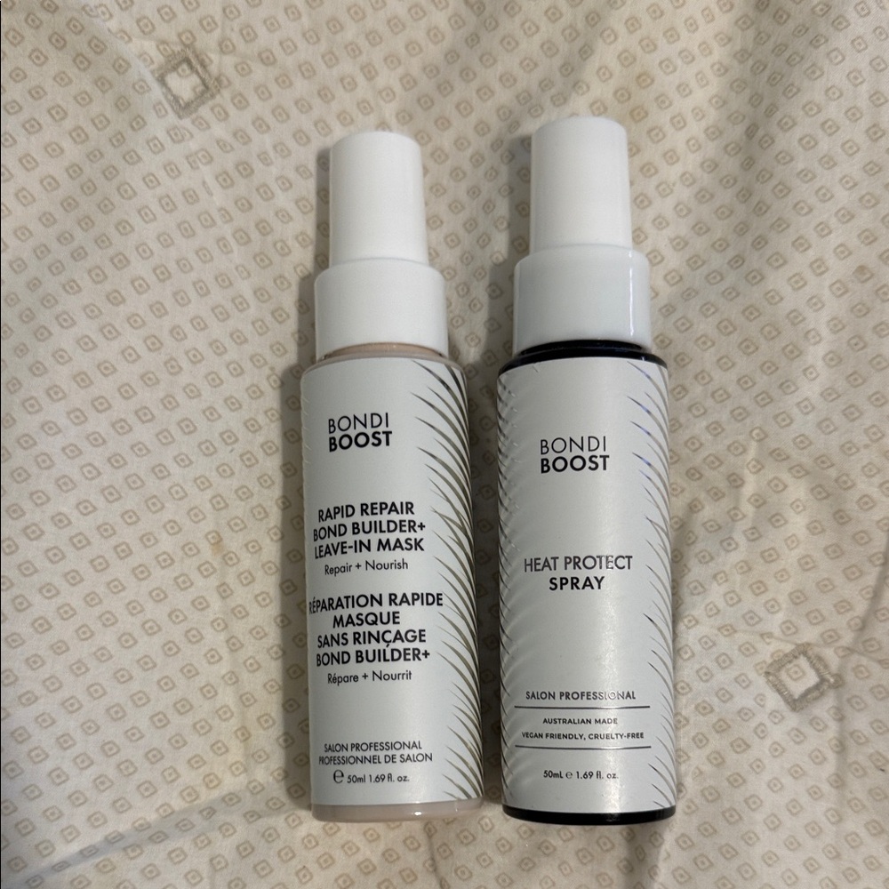 Hair Care Set - Bond Builder and Heat Protect Spray